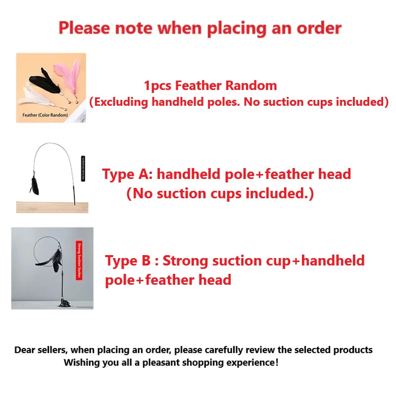 Cat Teaser Stick with Bell